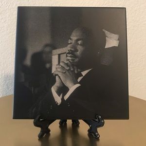 Martin Luther king custom ceramic tile 6x6